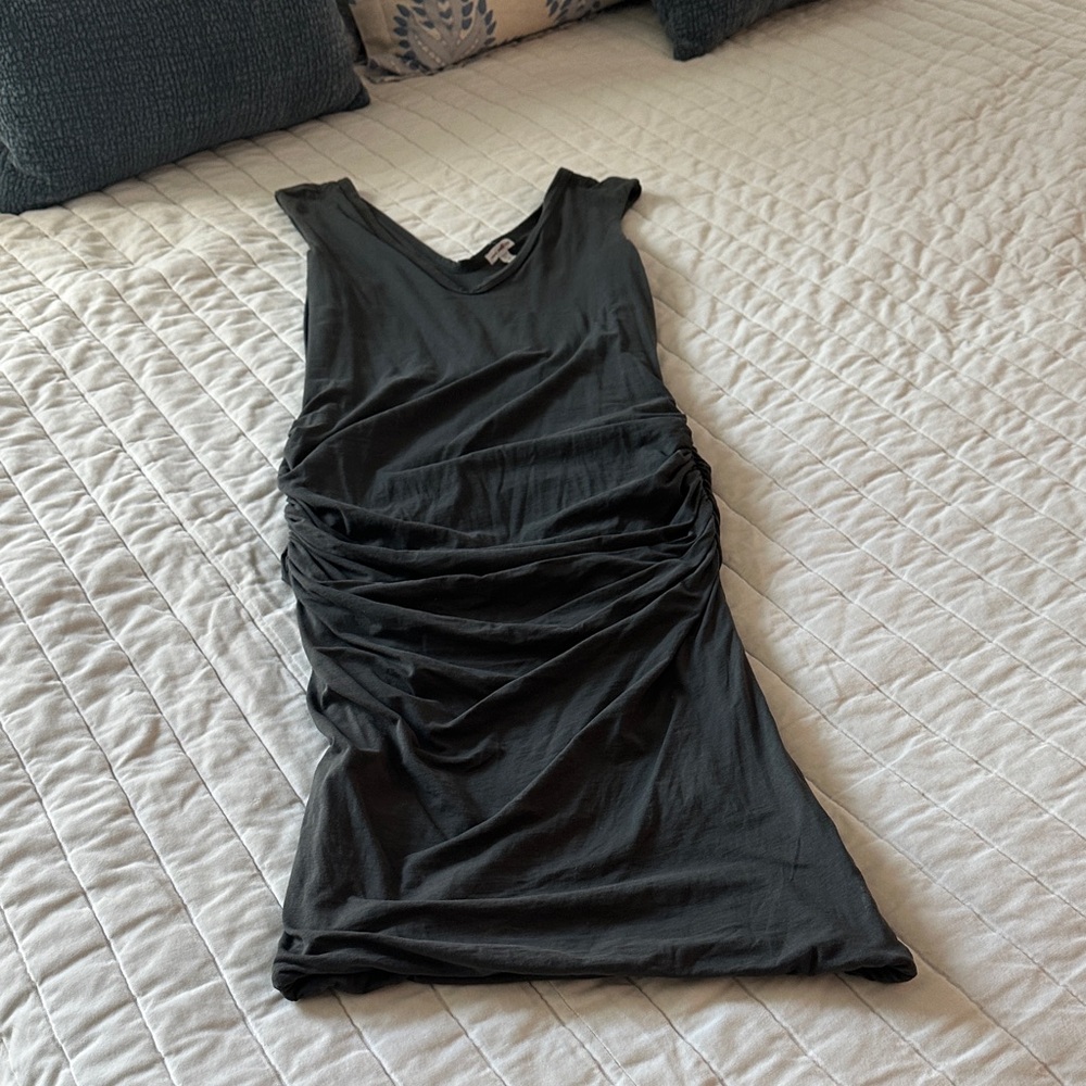 James Perse Charcoal Midi  Dress size 3